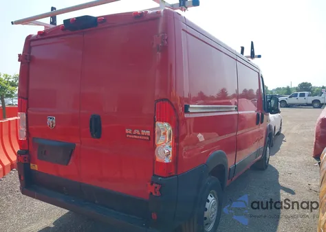 2021 Ram Promaster 1500 Low Roof 136 Wb from USA, damaged, VIN 3C6LRVAG1ME532258